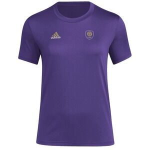 NWT adidas Women's Orlando City SC MLS Short Sleeve T-Shirt - Purple - Size XL